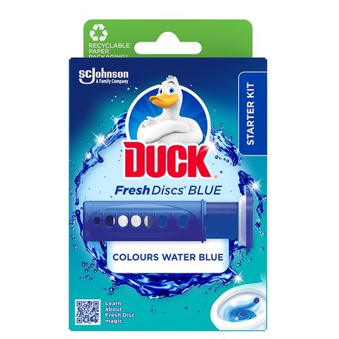 Duck Fresh Discs Blue Гел диск за тоалетна чиния