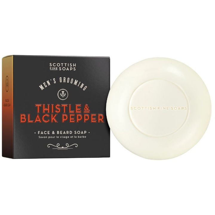 Scottish Fine Soaps Thistle & Black Pepper Сапун за лице и брада x100 грама