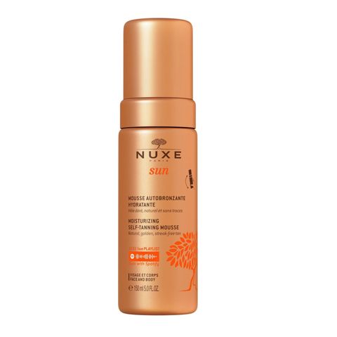 Nuxe Sun Нежна пяна автобронзант за лице и тяло x150 мл