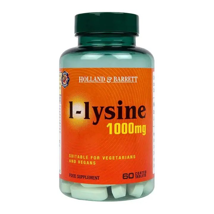 L-Лизин 1000mg х60 таблетки Holland & Barrett