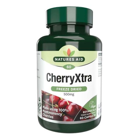 CherryXtra Вишни сорт Монтморенси, 500 мг x60 капсули, Natures Aid