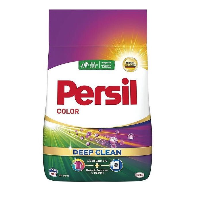 Persil Deep Clean Color Перилен препарат на прах за цветни тъкани x2.2 кг, 40 пранета
