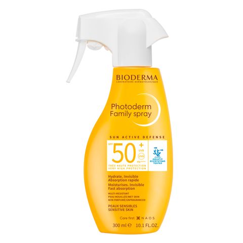 Bioderma Photoderm Слънцезащитен спрей за чувствителна кожа SPF50+ x300 мл