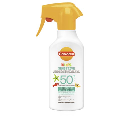 Carroten Kids Слънцезащитно мляко спрей SPF50+ x270 мл