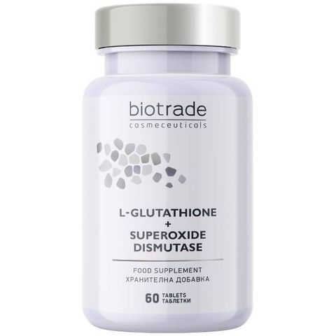 L-глутатион и Супероксид Дисмутаза х60 таблетки Biotrade