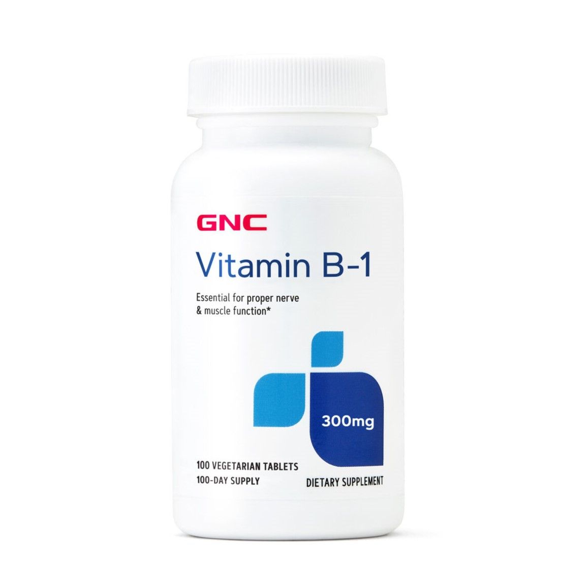 Витамин В1 300 mg х100 вег. таблетки GNC