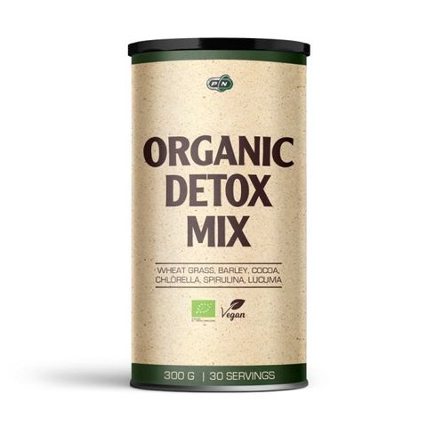 Organic Detox Mix за прочистване на тялото х300 г Pure Nutrition