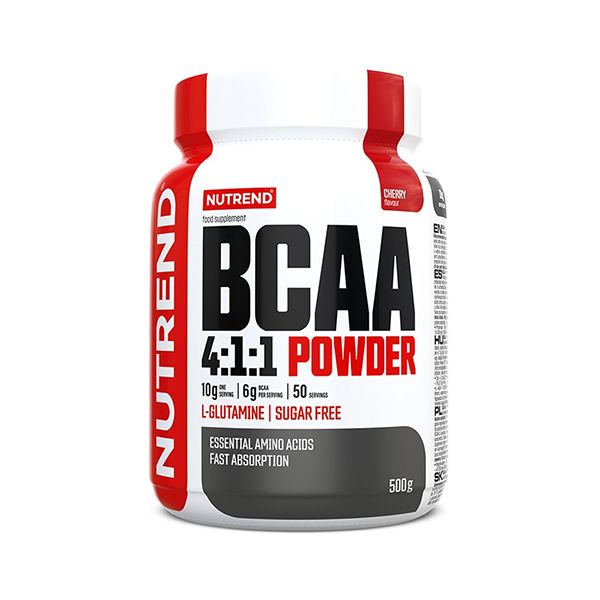 BCAA Mega Strong Аминокиселини с аромат череша х500 г Nutrend