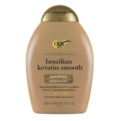 OGX Brazilian Keratin Шампоан за коса Бразилска терапия с кератин x385 мл