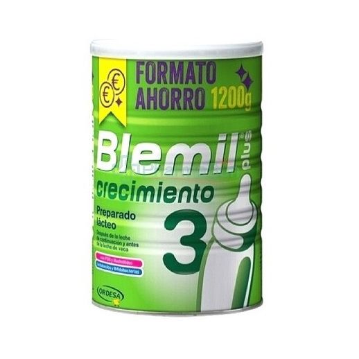   Blemil Plus 3 Crecimiento След преходното мляко за кърмачета и преди кравето мляко за деца над 12 месеца x1200 грама