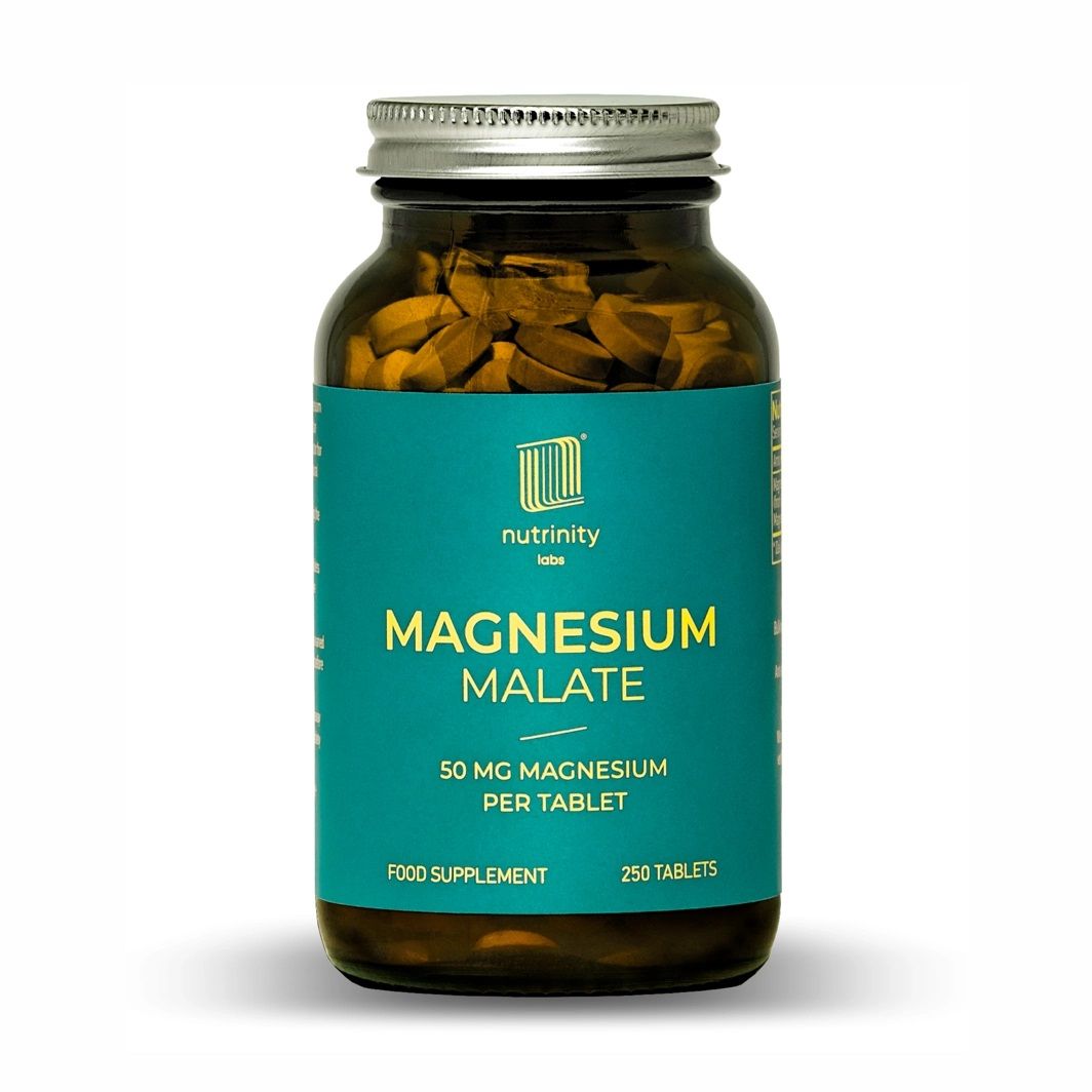 Магнезиев Малат 50 мг х250 таблетки Nutrinity Labs