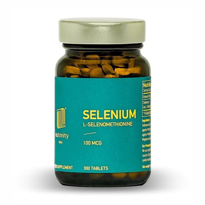 Селен (L-селенометионин) 100 мкг х300 таблетки Nutrinity Labs
