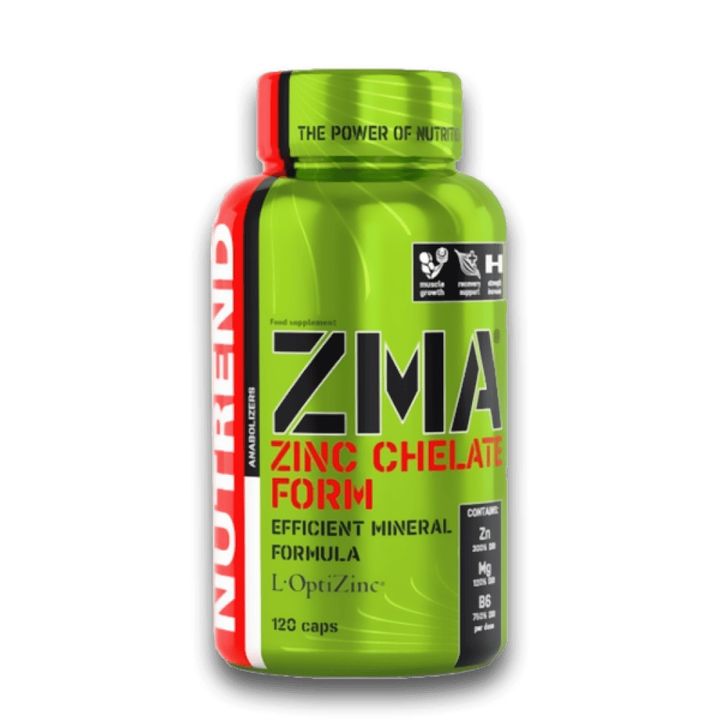 ZMA Цинк с магнезий и витамин В6 х120 капсули Nutrend