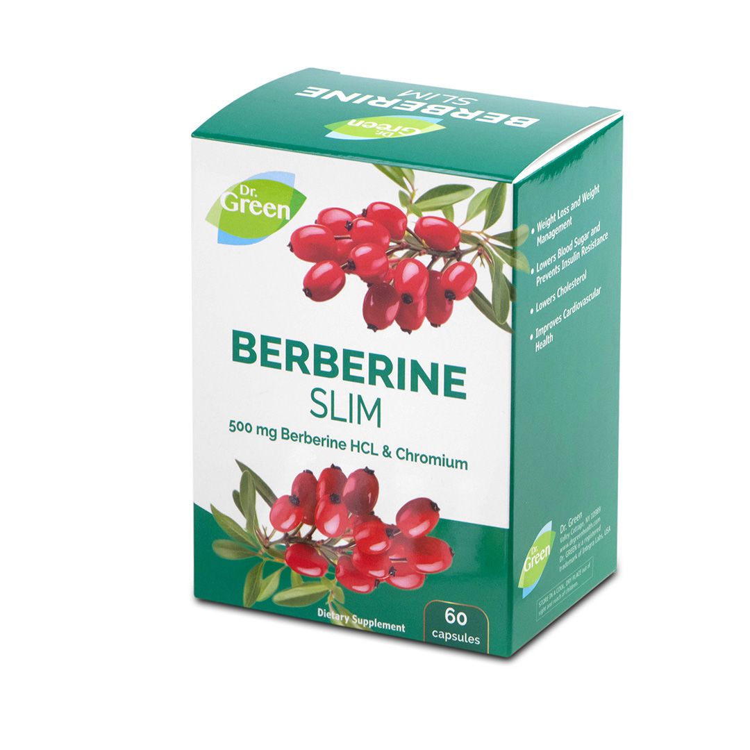 Берберин Слим 500 mg х60 капсули Dr. Green