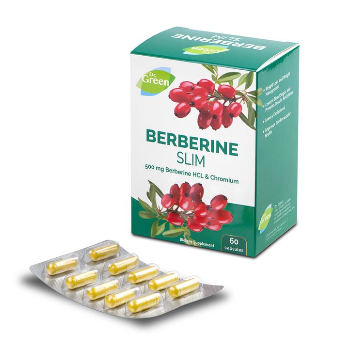Берберин Слим 500 mg х60 капсули Dr. Green