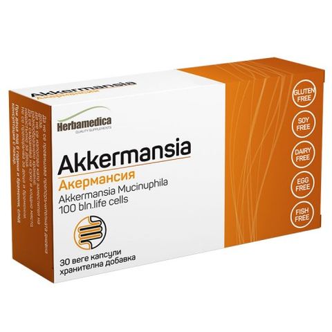 Акермансия пробиотик х30 капсули Herbamedica