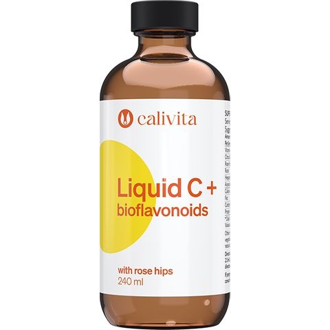 Liquid C+ Витамин С с биофлавоноиди х240 мл Calivita