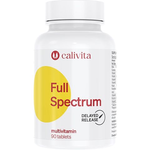 Full Spectrum Витамино-минерален конплекс за възрастни х90 таблетки Calivita
