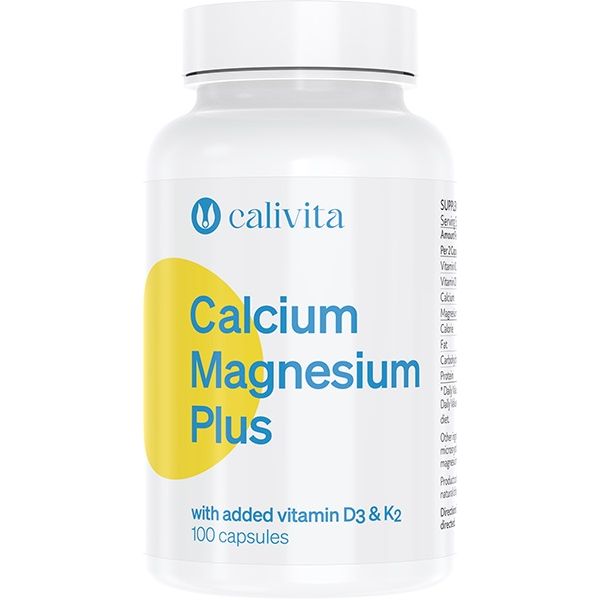 Калций Магнезий Плюс х100 касули Calivita