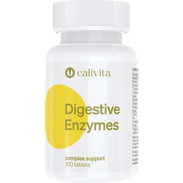 Храносмилателни ензими х100 таблетки Calivita