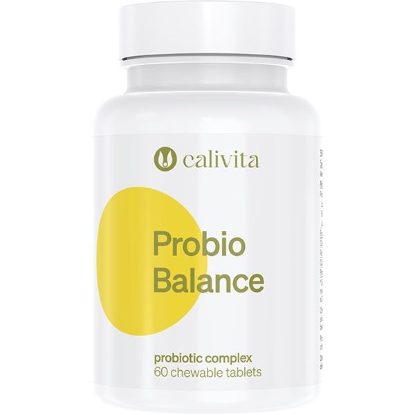 ProBio Balance Синбиотиок за възстановяване на чревната флор х60 дъвчащи таблетки Calivita