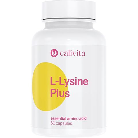 L-Lysine Plus L-лизин с витамин C х60 капсули Calivita