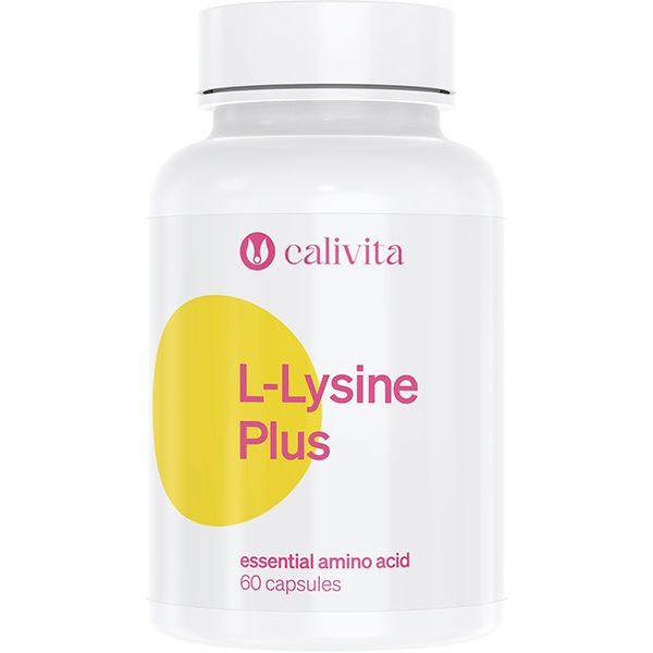 L-Lysine Plus L-лизин с витамин C х60 капсули Calivita