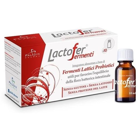 Lactofer Пробиотик 2 млрд. активни пробиотици 10мл х10 флакона Paladin Pharma