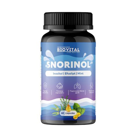 Сноринол при хъркане х60 капсули Biovital