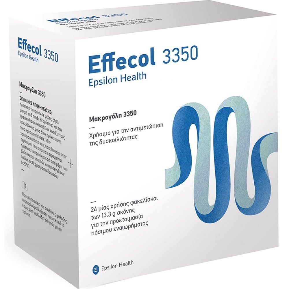 Ефекол 3350 При хронична констипация х24 сашета Epsilon Health