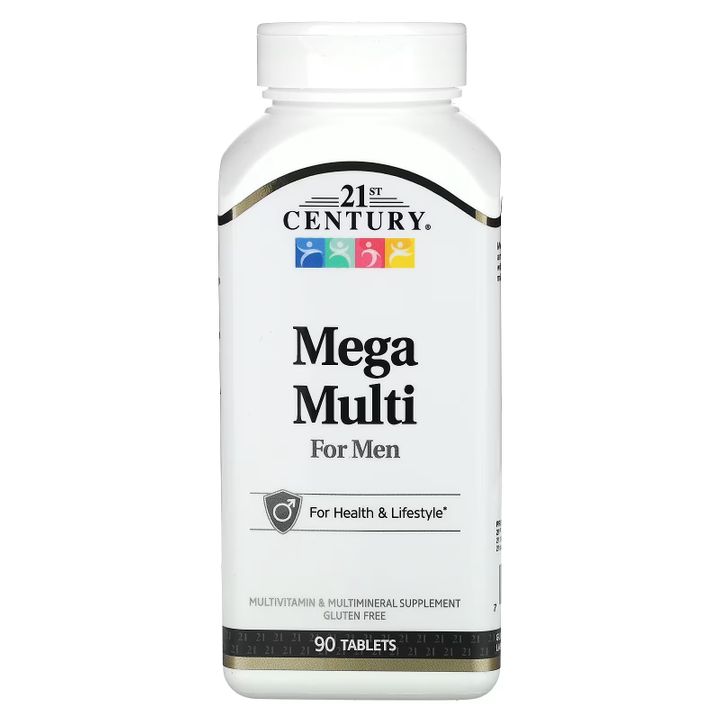 Mega Multi for Men Мултивитамини за мъже х90 таблетки 21st Century