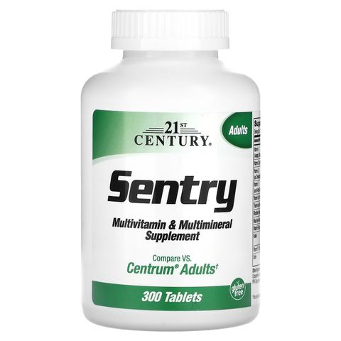 Sentry Мултивитамини и мултиминерални за възрастни х300 таблетки 21st Century