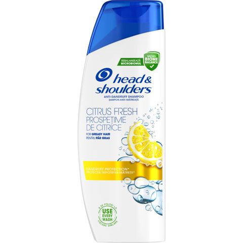 Head & Shoulders Citrus Fresh Шампоан против пърхот за мазна коса х330 мл