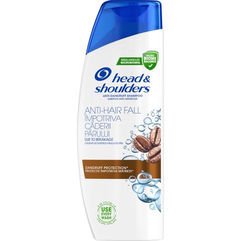 Head & Shoulders Anti Hair Fall Шампоан против пърхот и косопад с кофеин х330 мл