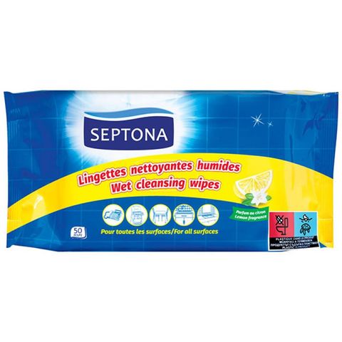 Septona Универсални мокри кърпички х50 броя