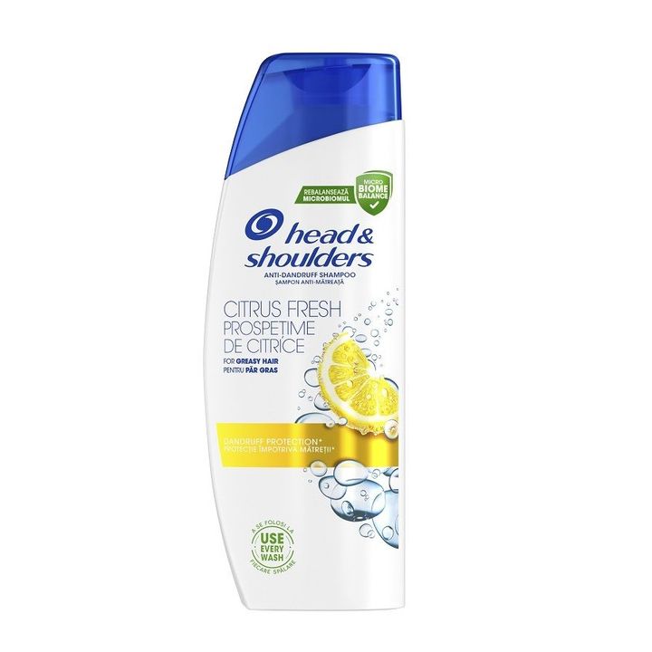 Head & Shoulders Citrus Fresh Шампоан против пърхот за мазна коса х250 мл