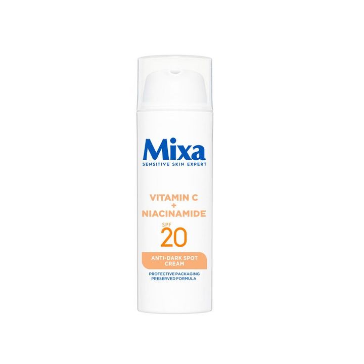 Mixa Sensitive Anti-Dark Spot Флуид за лице против петна x50 мл