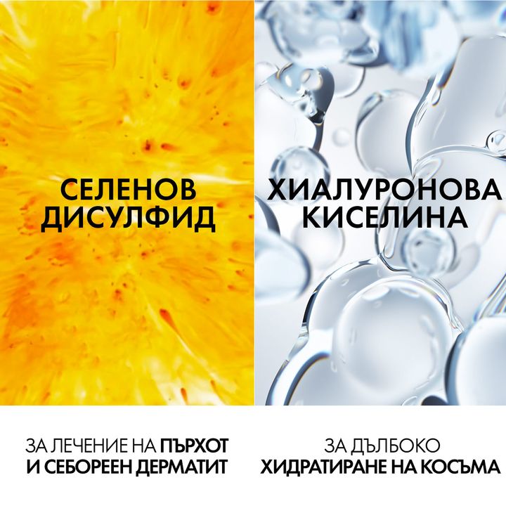 Vichy Dercos 2in1 Шампоан и балсам за коса против пърхот x200 мл