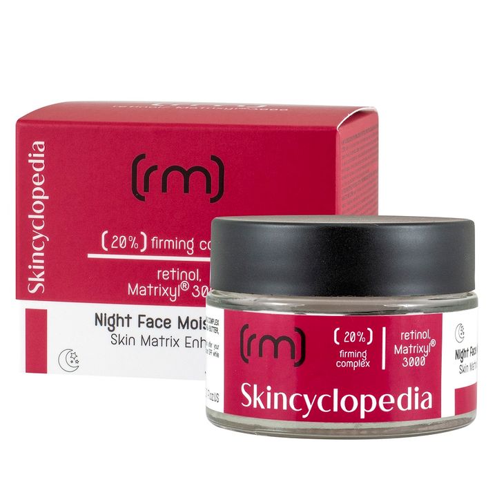Skincyclopedia RM Хидратиращ нощен крем за лице с ретинол х50 мл