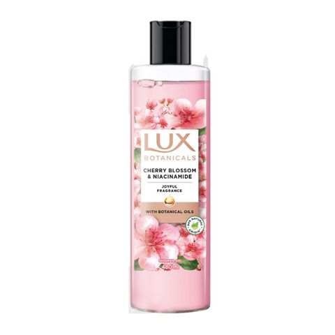 Lux Botanicals Душ гел за тяло с черешов цвят и ниацинамид х480 мл