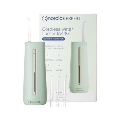 Nordics Expert Безжичен зъбен душ IA44G, зелен