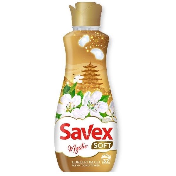 Savex Soft Mystic Омекотител концентрат х800 мл, 32 пранета