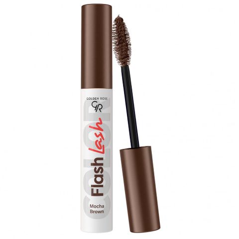 Golden Rose Flash Lash Цветна спирала за мигли х9 мл цвят, 08 Mocha Brown