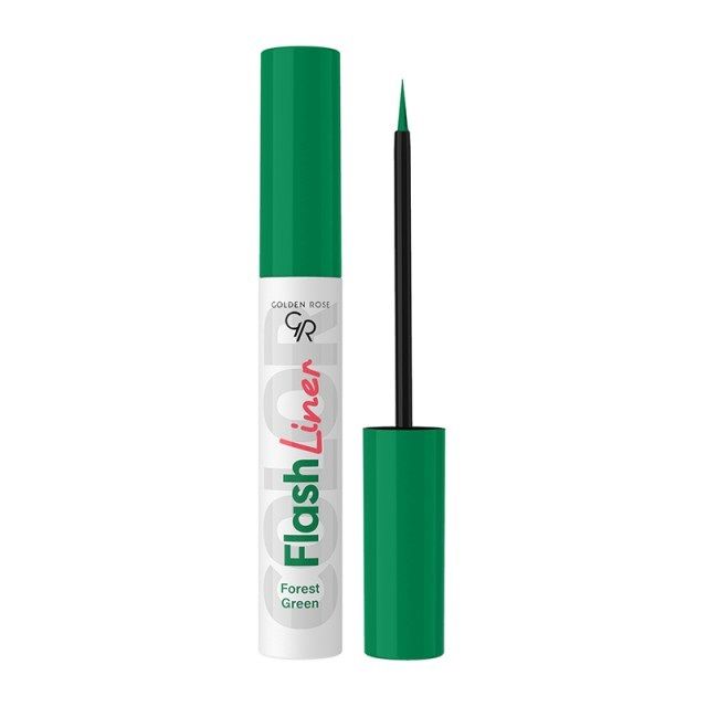 Golden Rose Flash Liner Цветна очна линя за очи х3.5 мл цвят, 102 Forest Green
