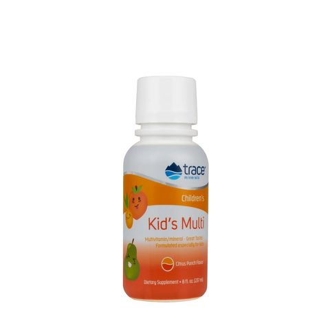 Kid's Multi Мултивитамини за деца с вкус на тропически пунш х237 мл Trace Minerals