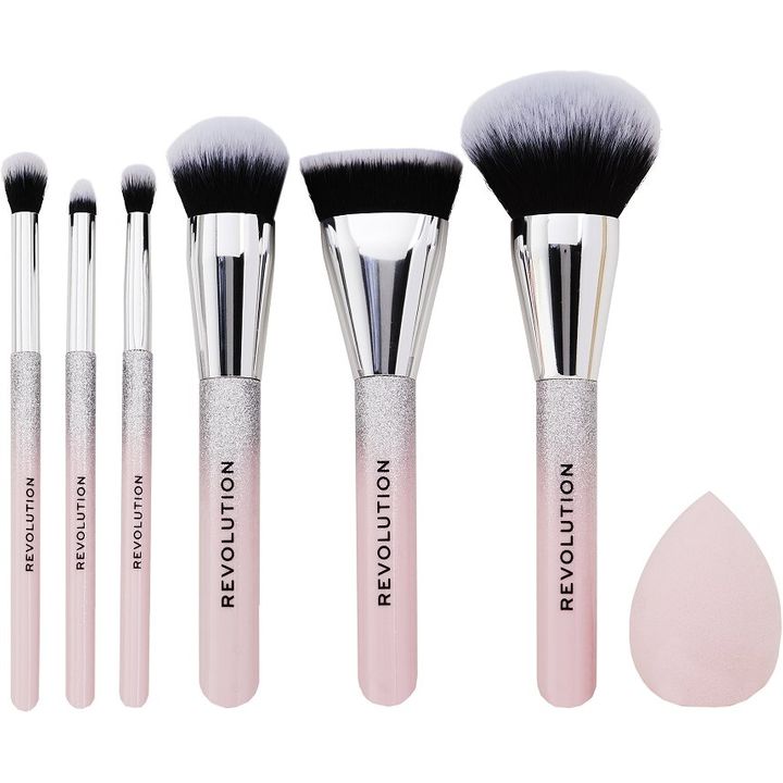 Revolution Подаръчен комплект четки за грим Glam Up Brush