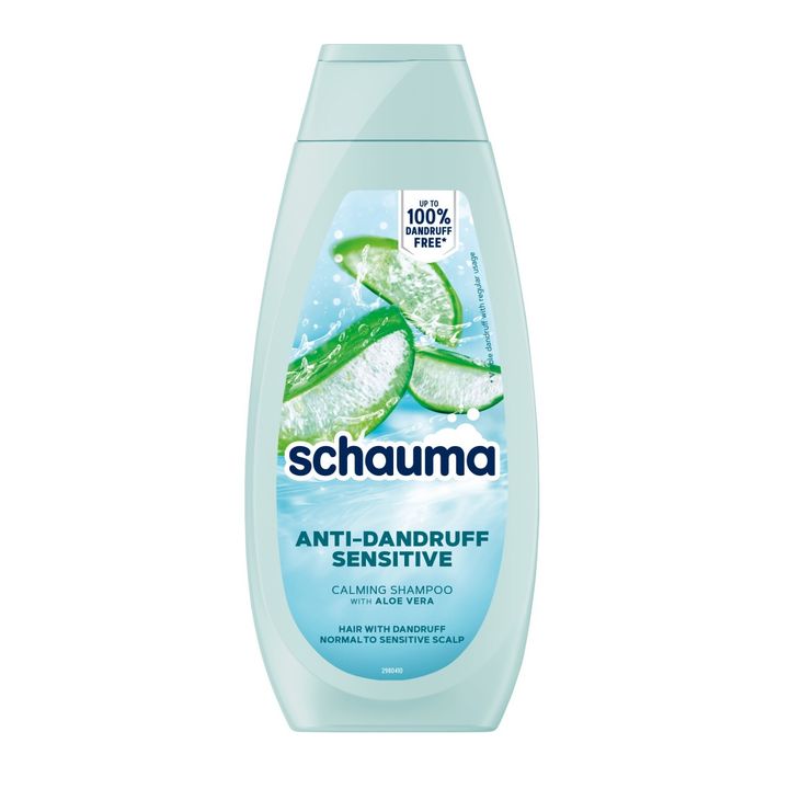 Schauma Anti-Dandruff Sensitive Шампоан против пърхот с алое вера за нормален до чувствителен скалп х400 мл