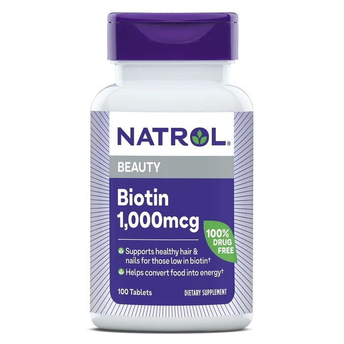 Биотин 1000mcg х100 таблетки Natrol