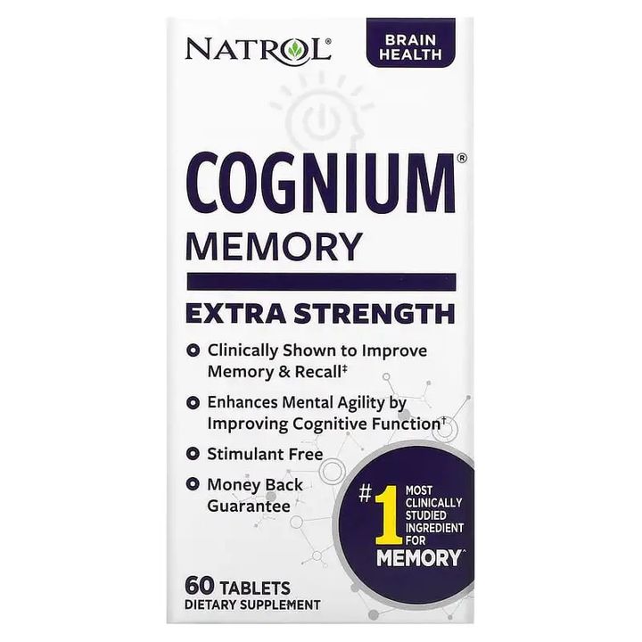 Cognium Extra Strength за памет и когнитивна функция х60 таблетки Natrol