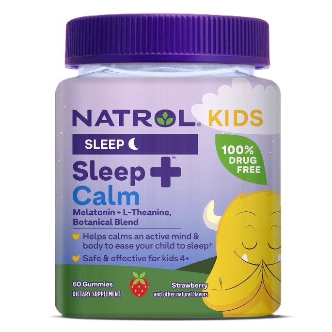 Kids Sleep+ Calm Мелатонин х60 желирани таблетки Natrol